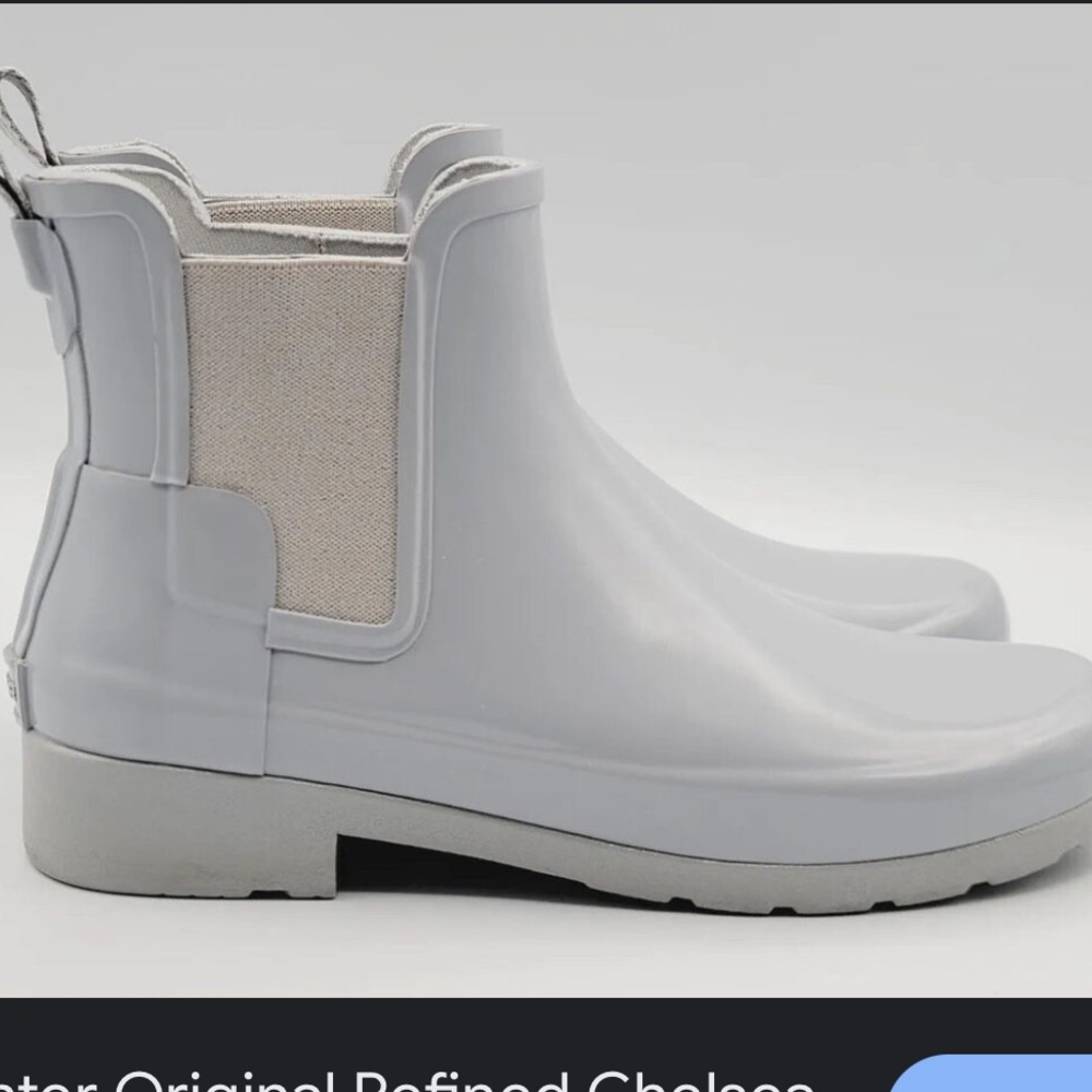 Women's Gray Chelsea Boots